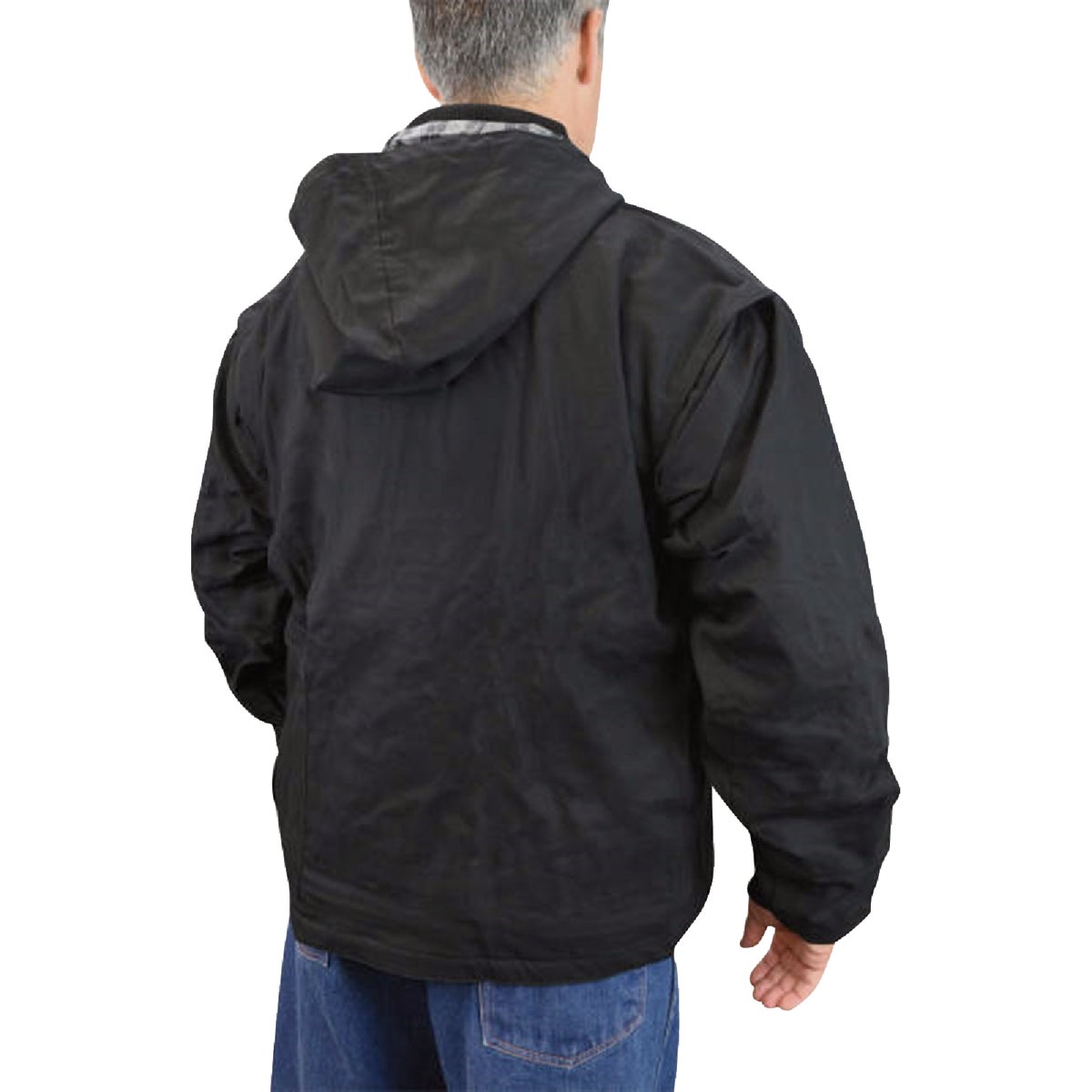 DEWALT Men's Black Heated Coat Kit, M Image 4