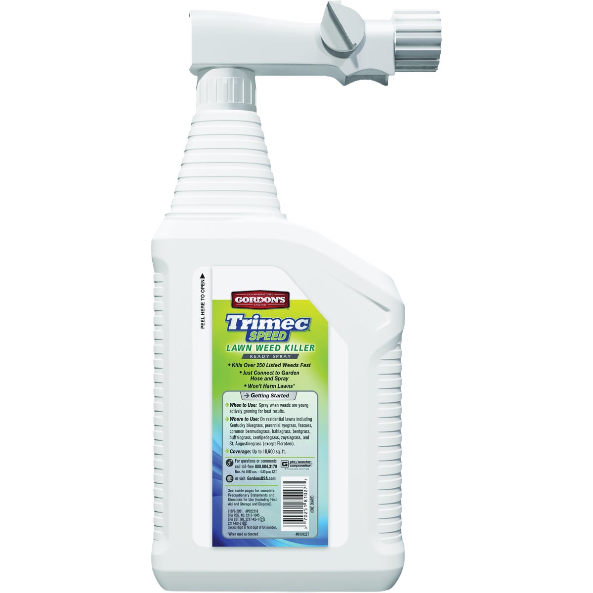 Gordon's Trimec Speed 1 Qt. Ready To Spray Lawn Weed Killer Image 3