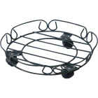 Green Thumb 12 In. Black Plant Caddy Image 1