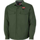 Milwaukee M12 Men's Large Green Heated Shirt Jacket Image 1