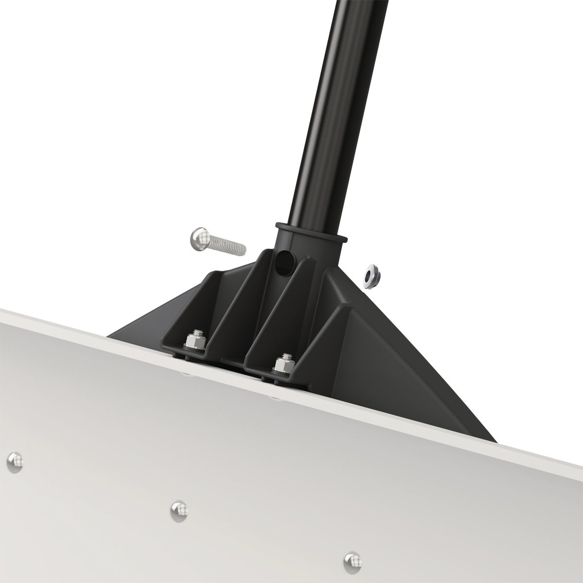 Suncast 36 In. Ultra High Molecular Weight Steel & Resin Snow Pusher Image 6