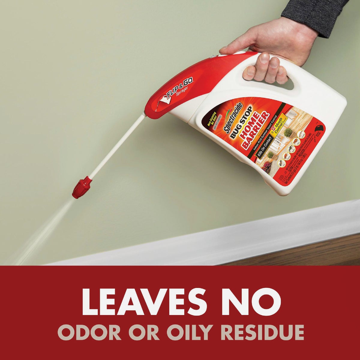 Spectracide Bug Stop Home Barrier 64 Oz. Ready To Use Wand Sprayer Insect Killer Image 4