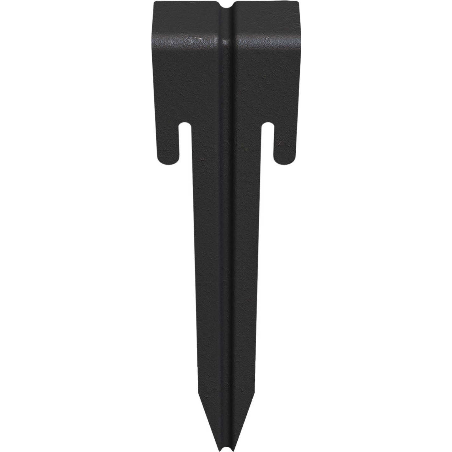 Panacea 10.5 In. Black Metal Landscape Edging Stakes Image 1