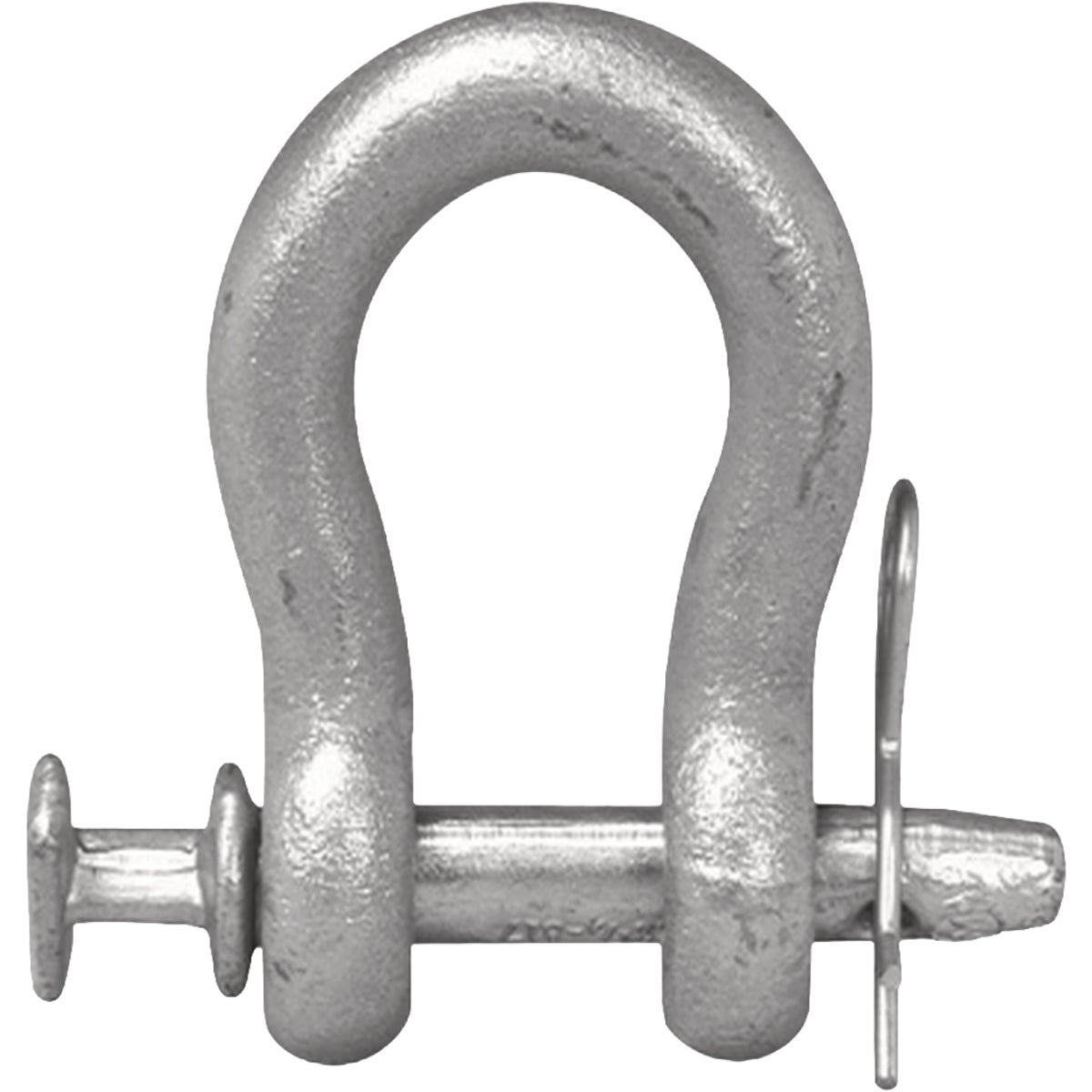 Campbell 7/8 In. Short Body Forged Electro-Galvanized Steel Straight Clevis Image 1