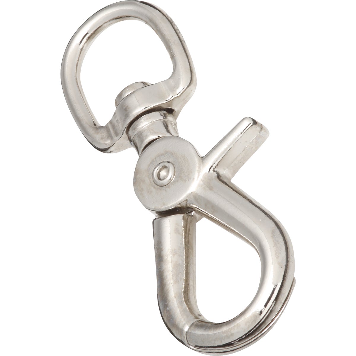 National Hardware 3/4 In. x 3-5/8 In. Nickel Trigger Snap