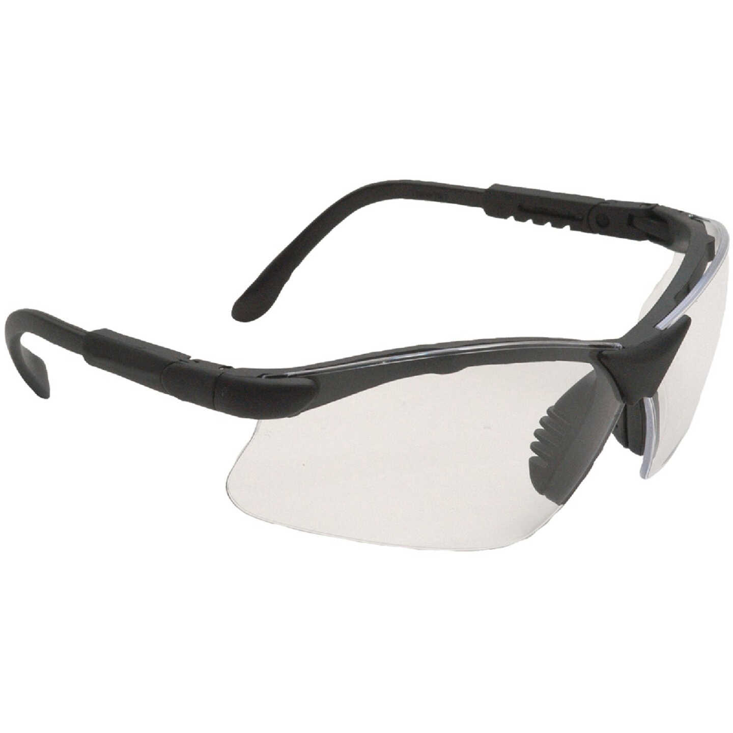 Radians Revelation Black Frame Sporting Goods Safety Eyewear with Clear Lenses Image 1