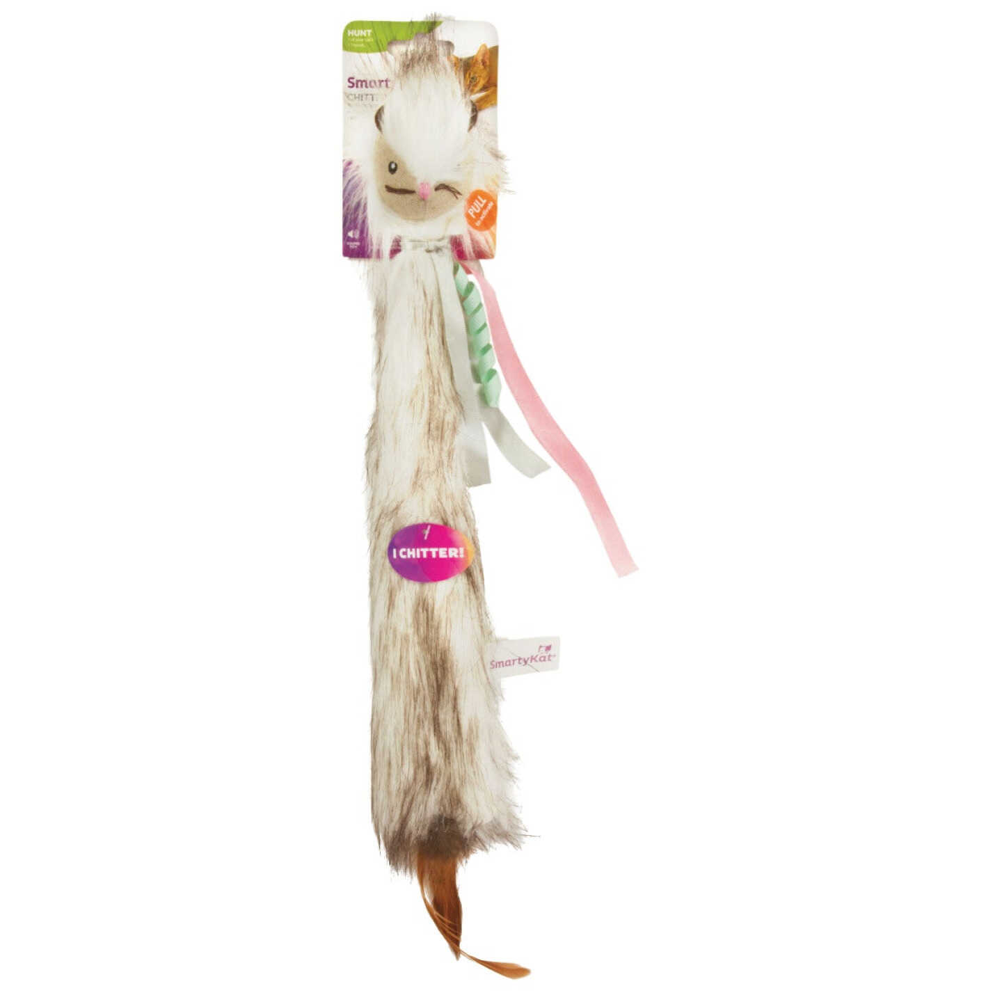 SmartyKat Chitter Critter Electronic Sound Kicker Cat Toy Image 1
