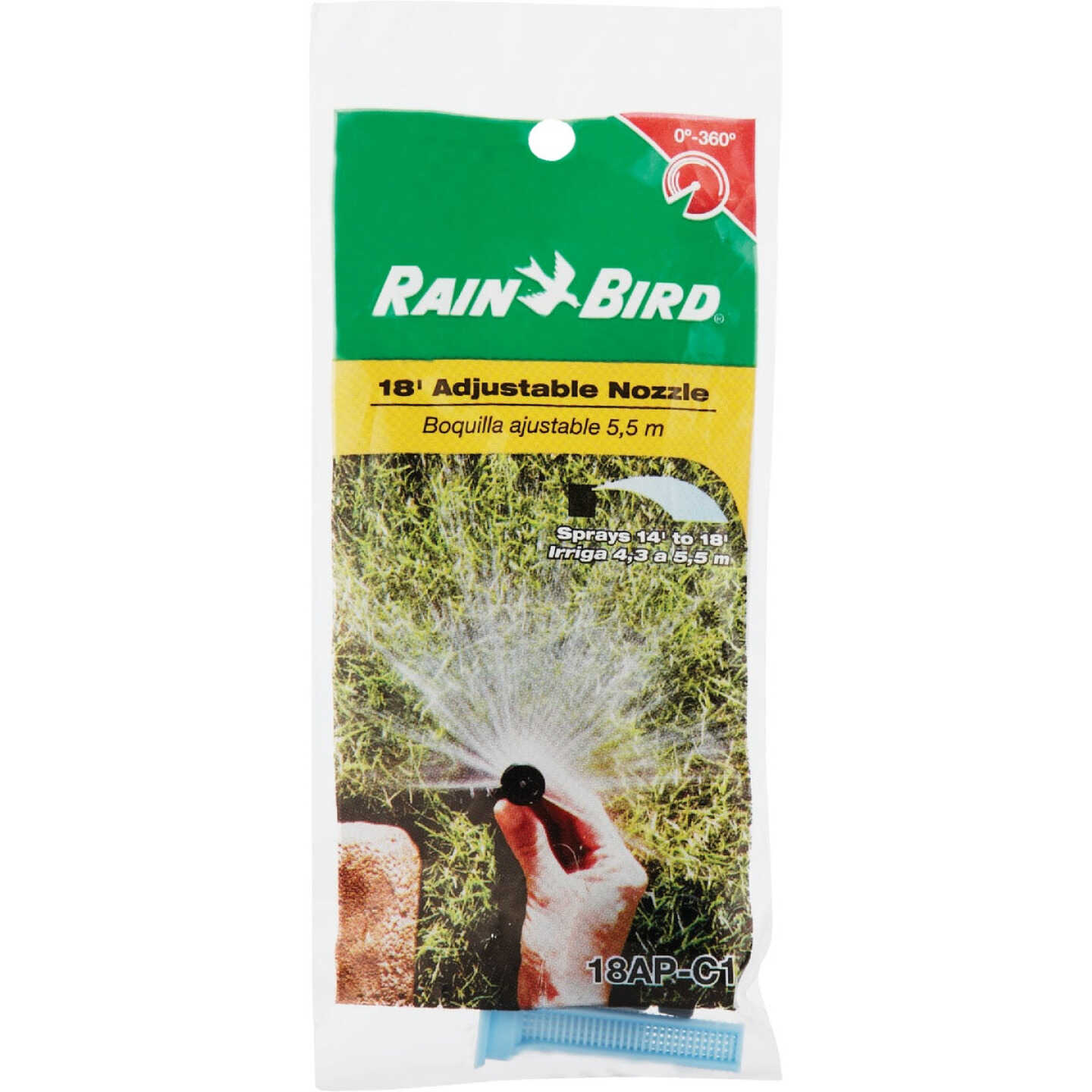Rain Bird 330 Deg. 18 Ft. Radius Spray Head Nozzle Image 1