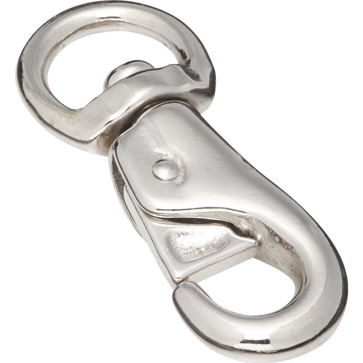 National Hardware 1 In. x 4-1/8 In. Nickel Cattle Snap