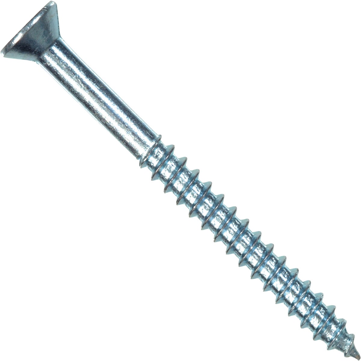 Hillman #4 x 3/4 In. Flat Head Phillips Zinc Wood Screw (100-Count)