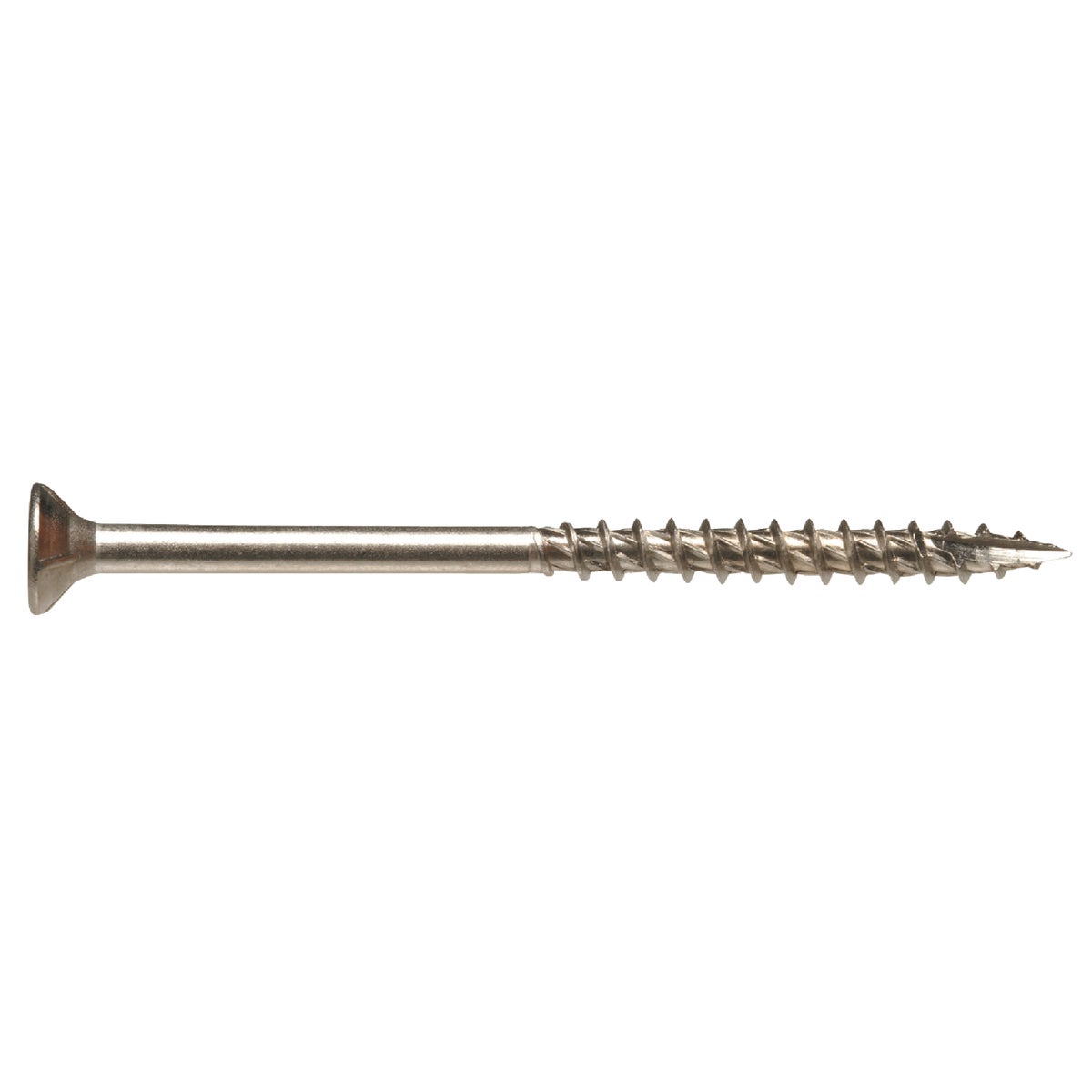 Hillman Power Pro #8 x 1-1/4 In. Bronze Ceramic Flat Head Star Exterior Wood Screw (6000-Count, 1/4 Keg)