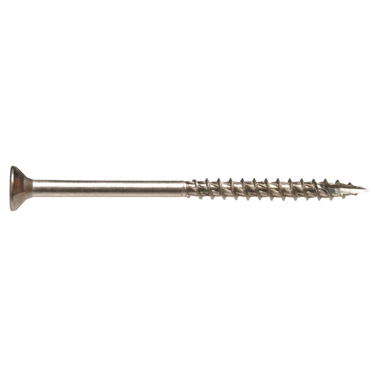 Hillman Power Pro #8 x 1-1/4 In. Bronze Ceramic Flat Head Star Exterior Wood Screw (6000-Count, 1/4 Keg) Image 1