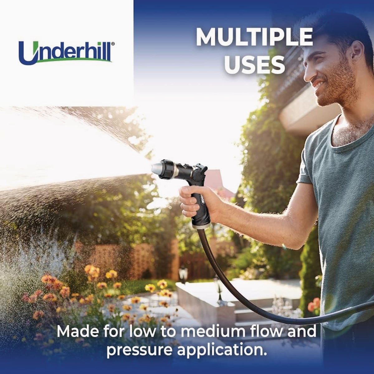 Underhill ProLine ProSpray Adjustable Multi-Pattern Trigger Nozzle Image 5