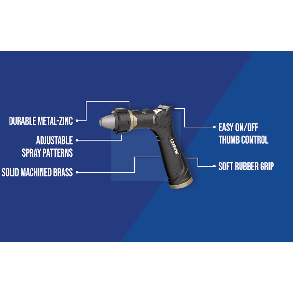 Underhill ProLine ProSpray Adjustable Multi-Pattern Trigger Nozzle Image 2