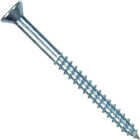 Hillman #12 x 1-1/4 In. Flat Head Phillips Zinc Wood Screw (100-Count) Image 1