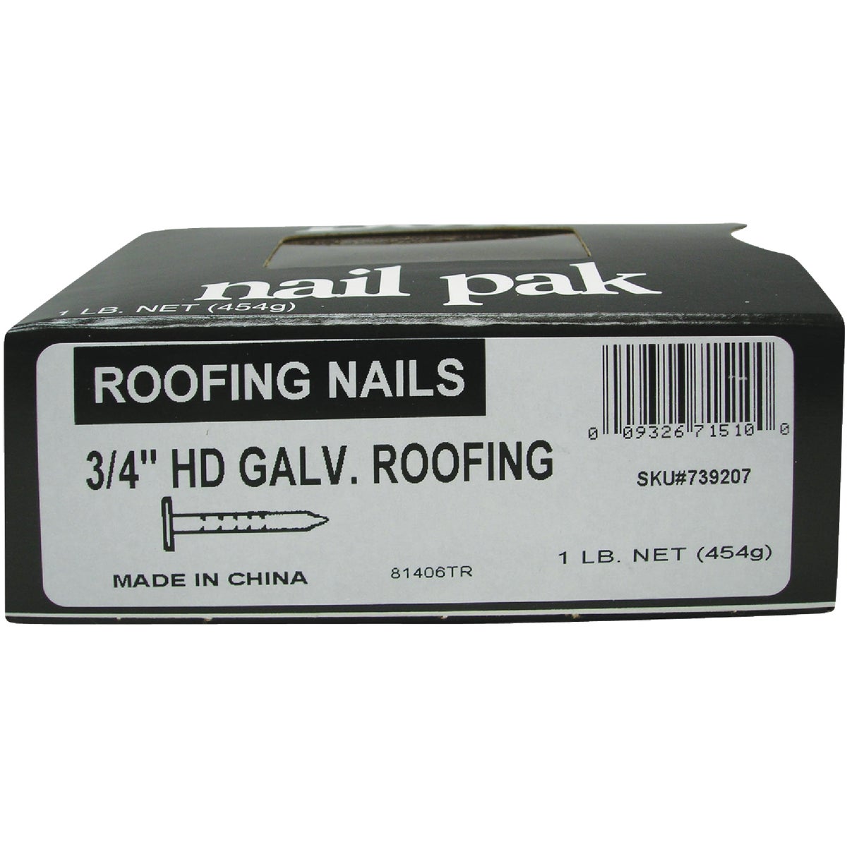 Do it 7/8 In. 11 ga Hot Galvanized Roofing Nails (280-Count, 1 Lb.) Image 2