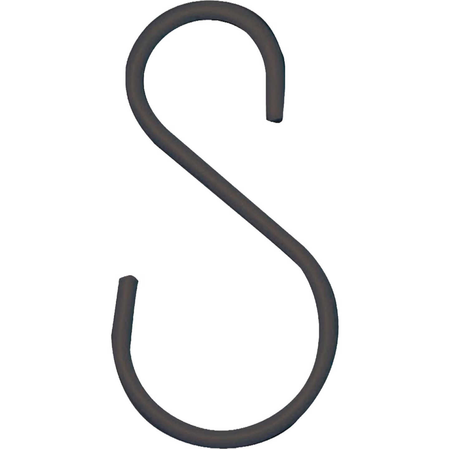 Green Thumb 3.5 In. Black S-Hook (2-Pack) Image 1