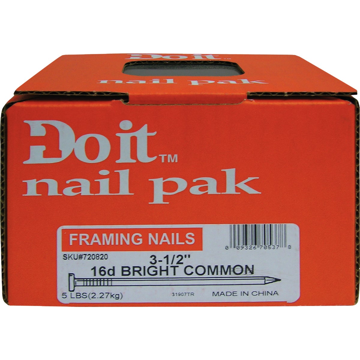 Do it 16d x 3-1/2 In. 8 ga Bright Common Nails (235-Count, 5 Lb.) Image 2
