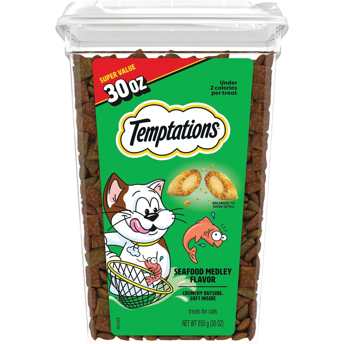 Temptations 30 Oz. Seafood Medley Cat Treats