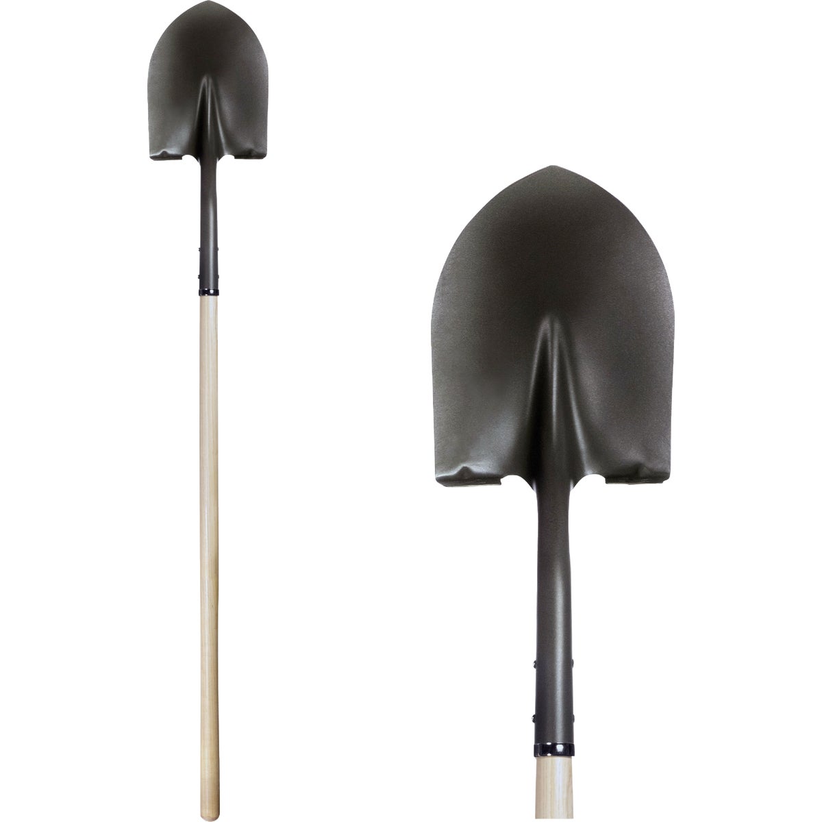 Green Thumb Round Point Shovel