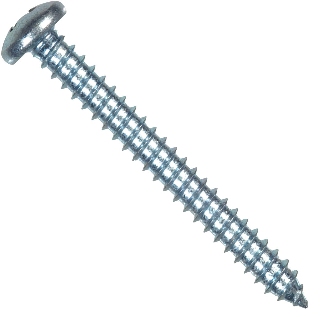 Hillman #8 x 1/2 In. Phillips Pan Head Zinc Sheet Metal Screw (100 Ct.) Image 1