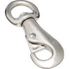 National Hardware 1-1/8 In. x 5-1/8 In. Nickel Bull Snap Image 1