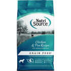 NutriSource 4 Lb. Chicken & Pea Recipe Grain Free Dog Food Image 1