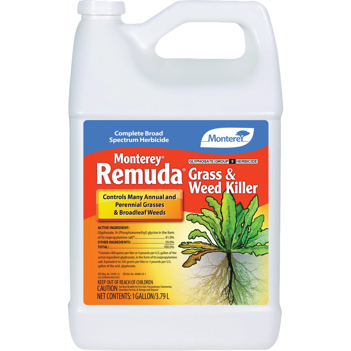 Monterey Remuda 1 Gal. Concentrate Grass & Weed Killer