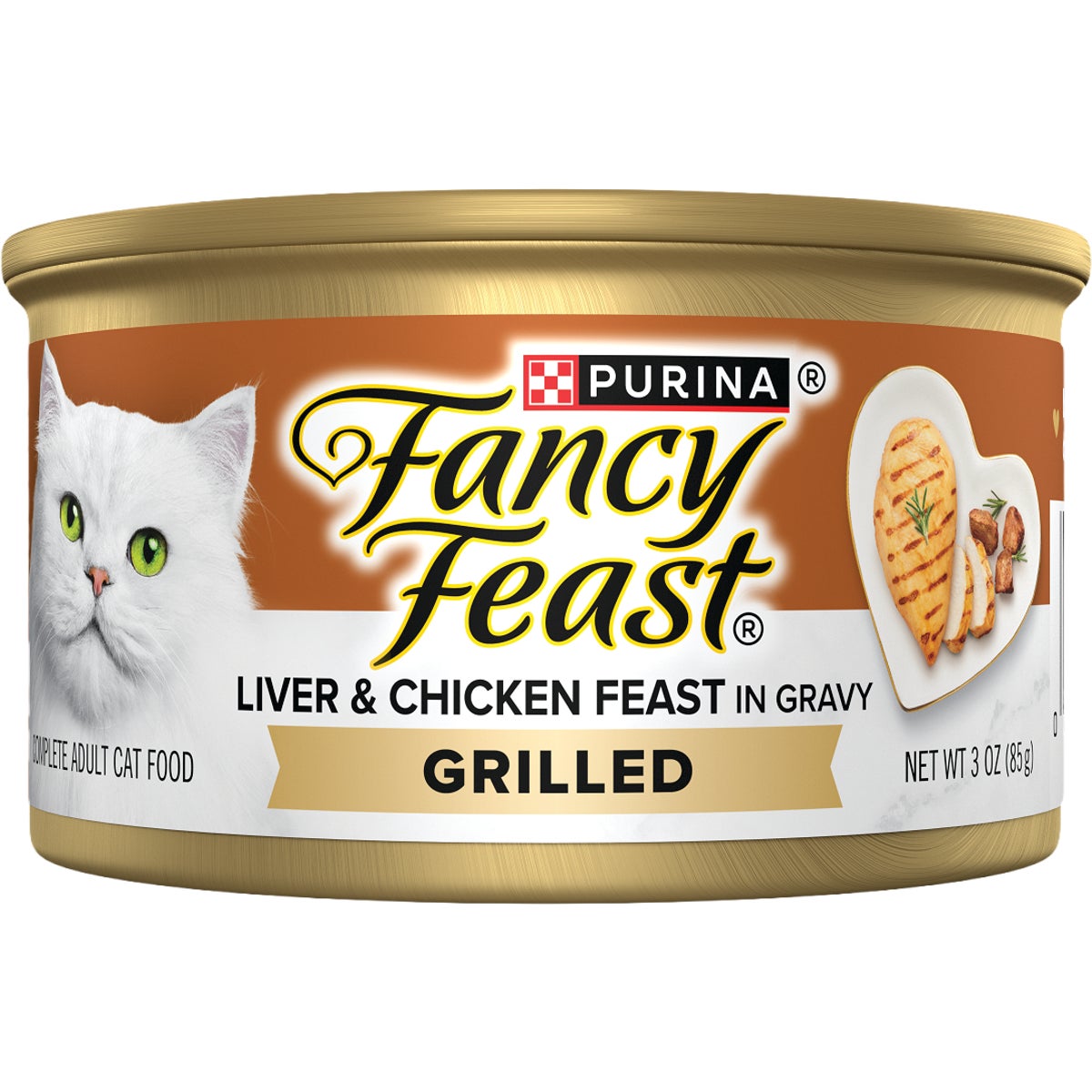 Purina Fancy Feast 3 Oz. Grilled Liver & Chicken Cat Food
