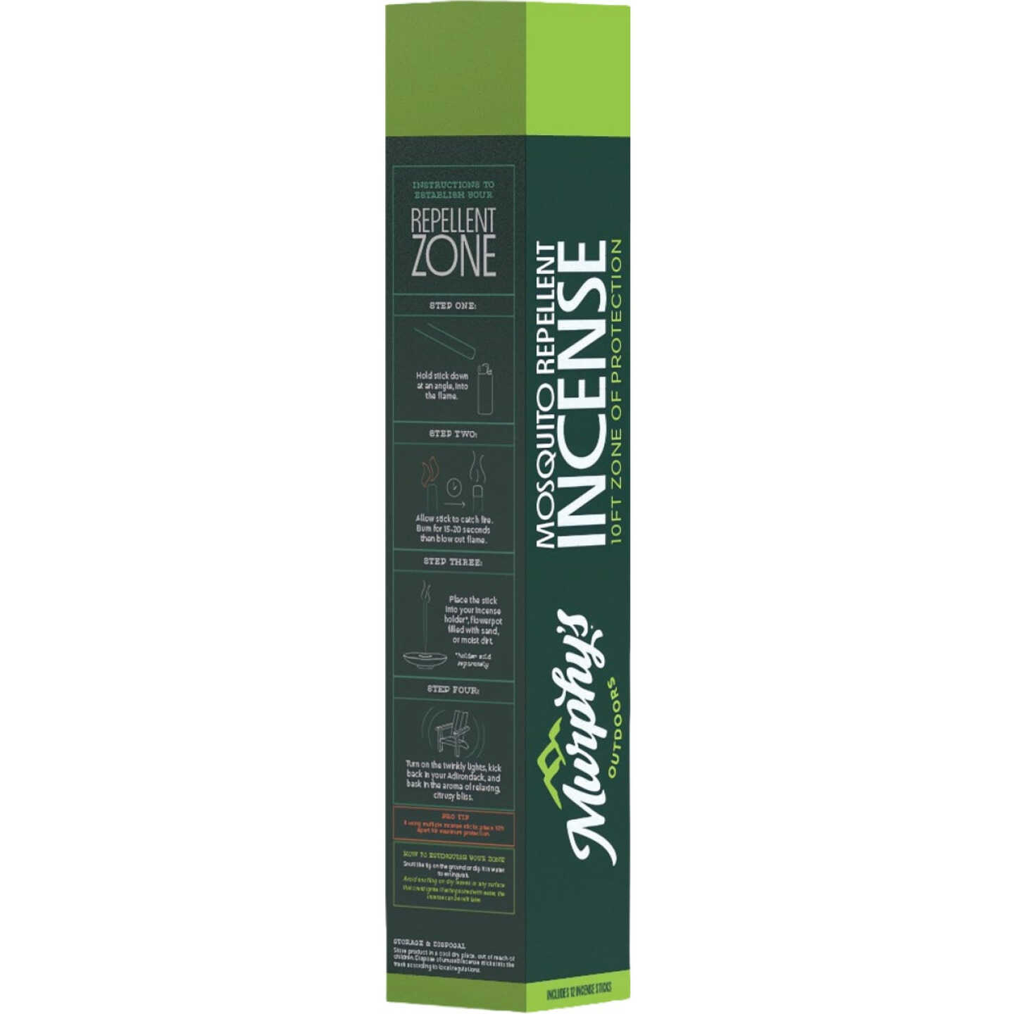 Murphy's Naturals Mosquito Repellent Incense Sticks (12-Pack) Image 2