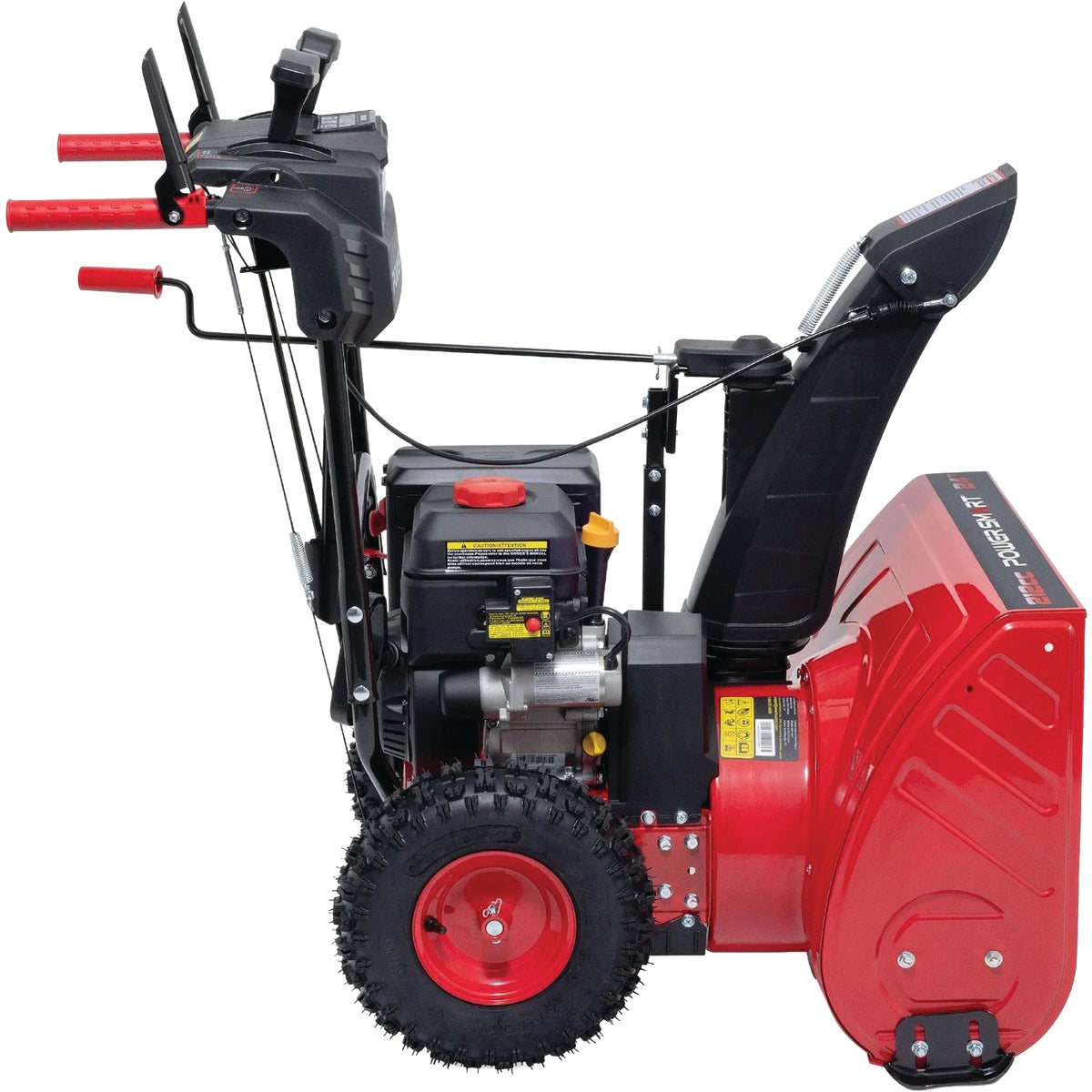 PowerSmart 24 in. 212cc 2-Stage Electric Start Gas Snow Blower with LED Light