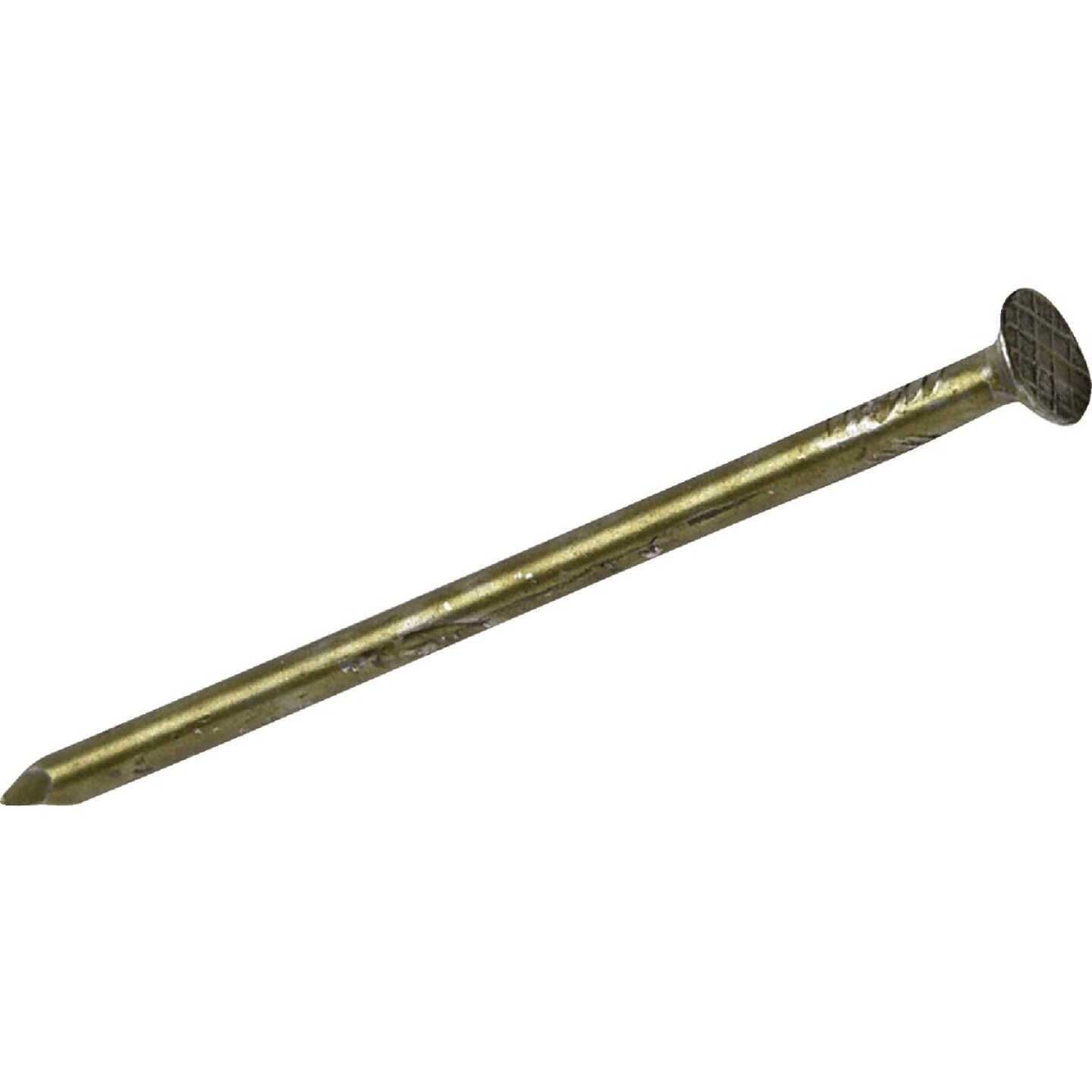 Grip-Rite 3-1/8 In. 12d x 10 ga Smooth Shank Checkered Head Vinyl Coated Sinker Nail (81-Count) Image 2