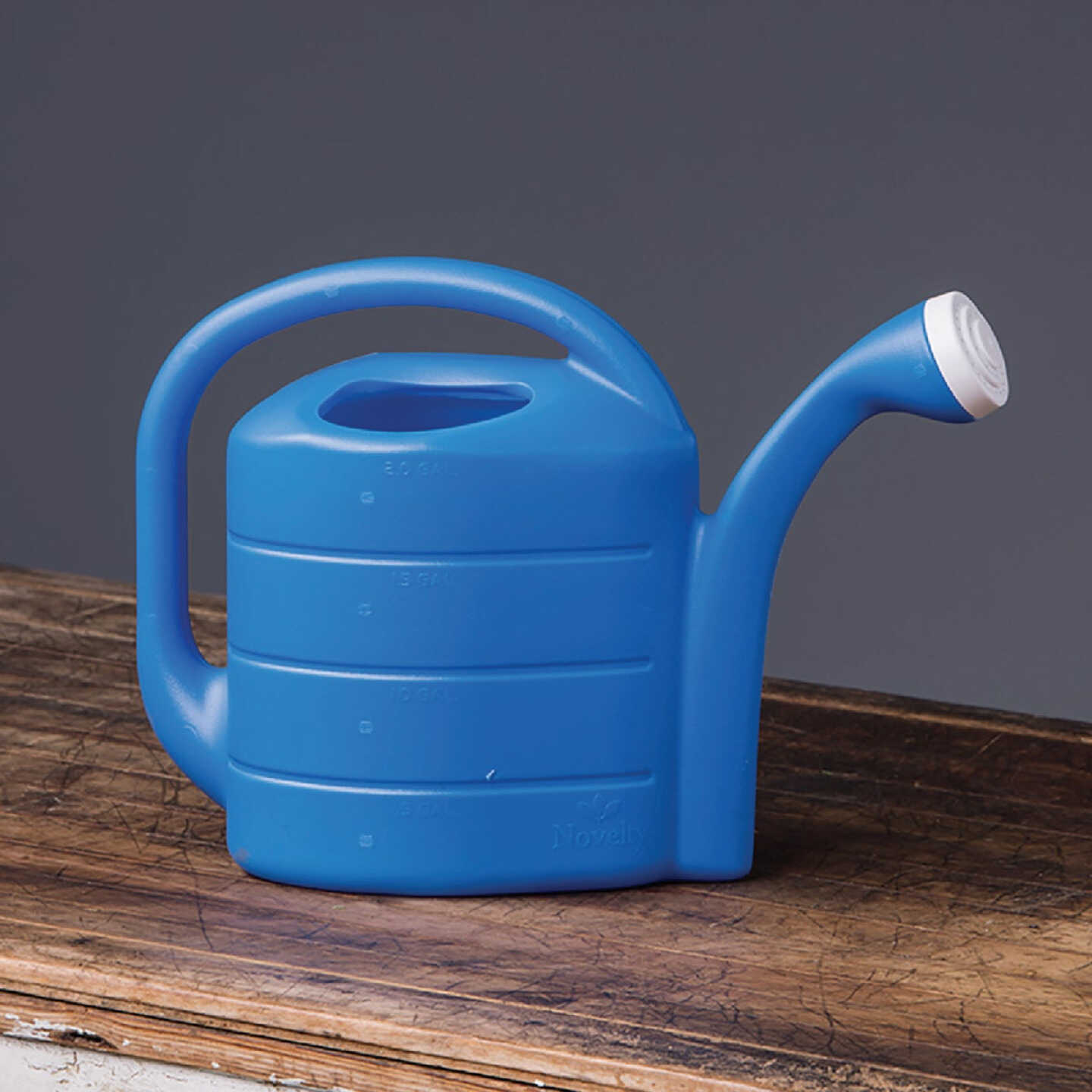 Novelty 2 Gal. Blue Deluxe Watering Can Image 2