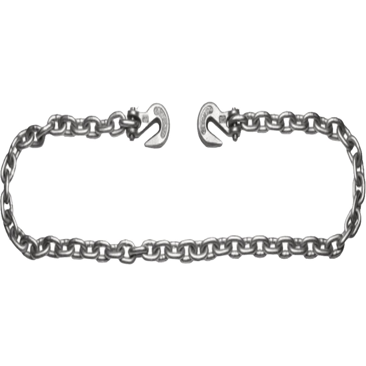 Campbell 3/8 In. x 16 Ft. Grade 43 High Test Binder Chain with Clevis Grab Hooks