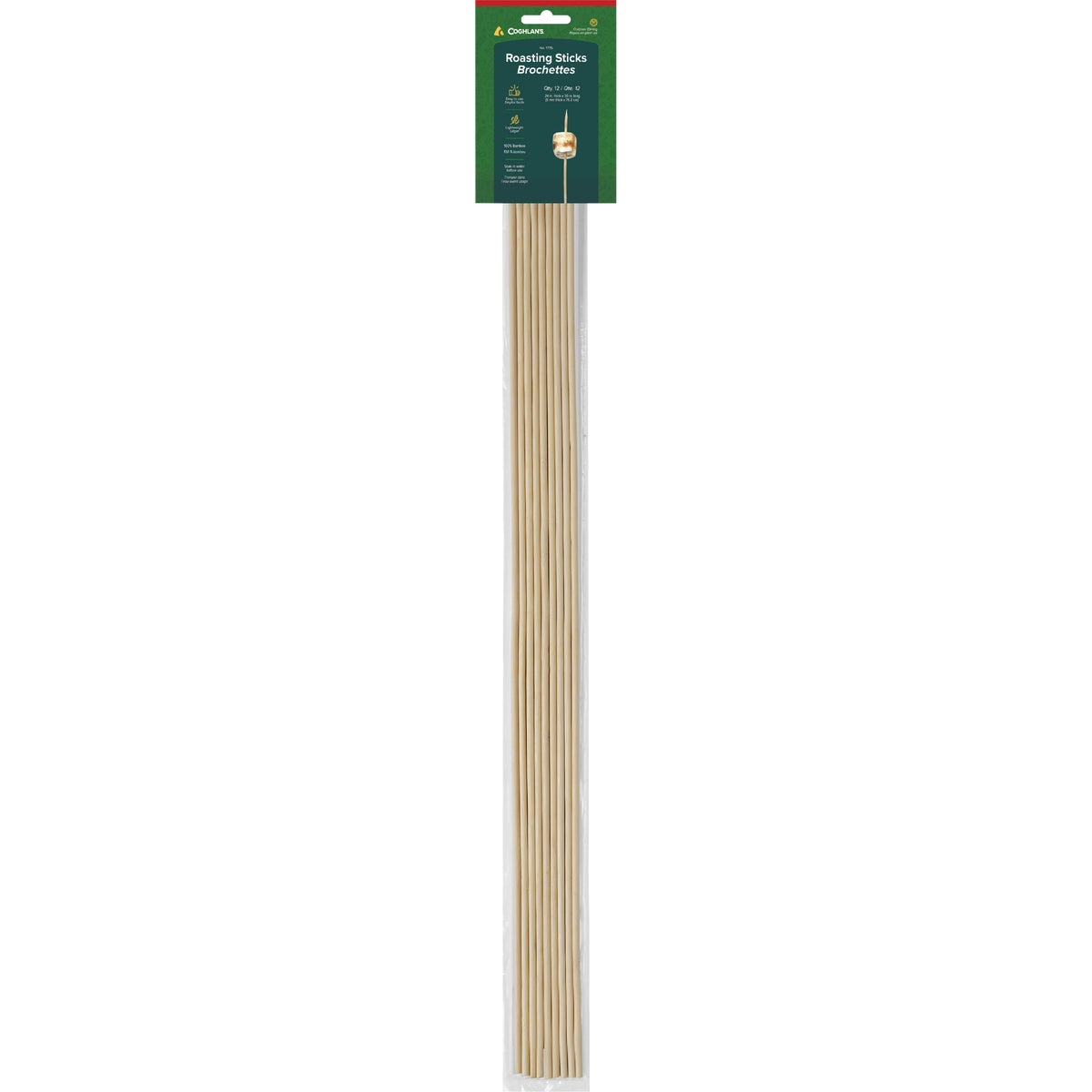 Coghlans 30 In. L. Bamboo Classic Roasting Stick (12-Pack)
