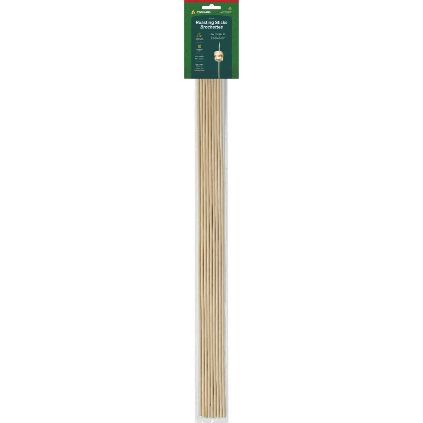 Coghlans 30 In. L. Bamboo Classic Roasting Stick (12-Pack) Image 1