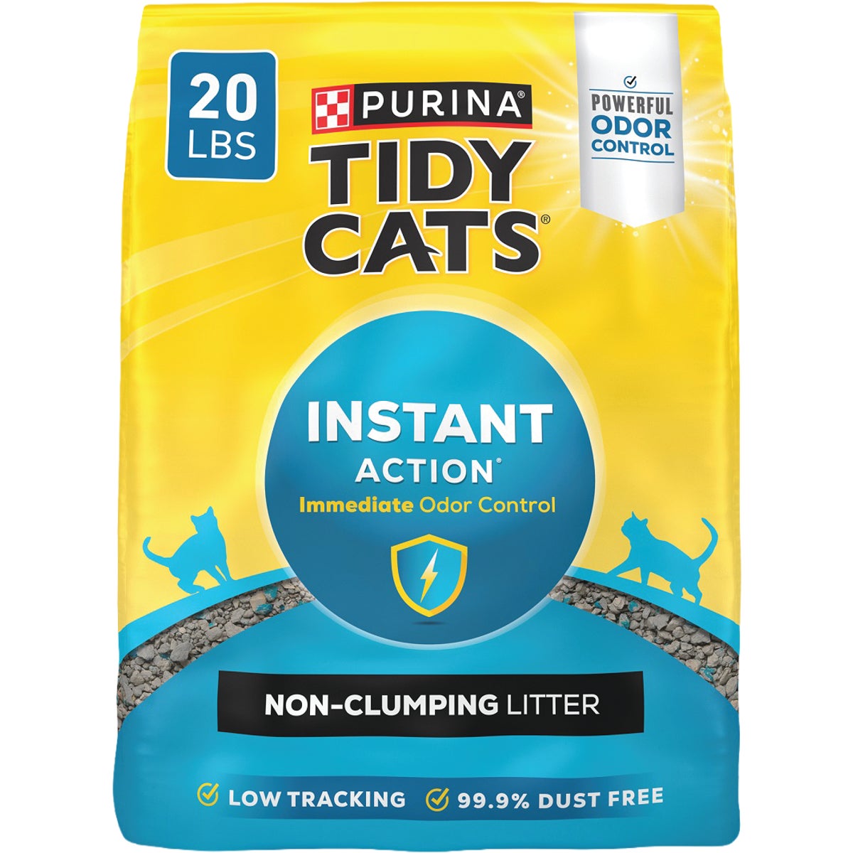 Purina Tidy Cats 20 Lb. Immediate Odor Control Cat Litter