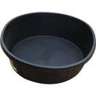 Master Rancher 8 Qt. Black Heavy-Duty Rubber Feed Pan Image 1