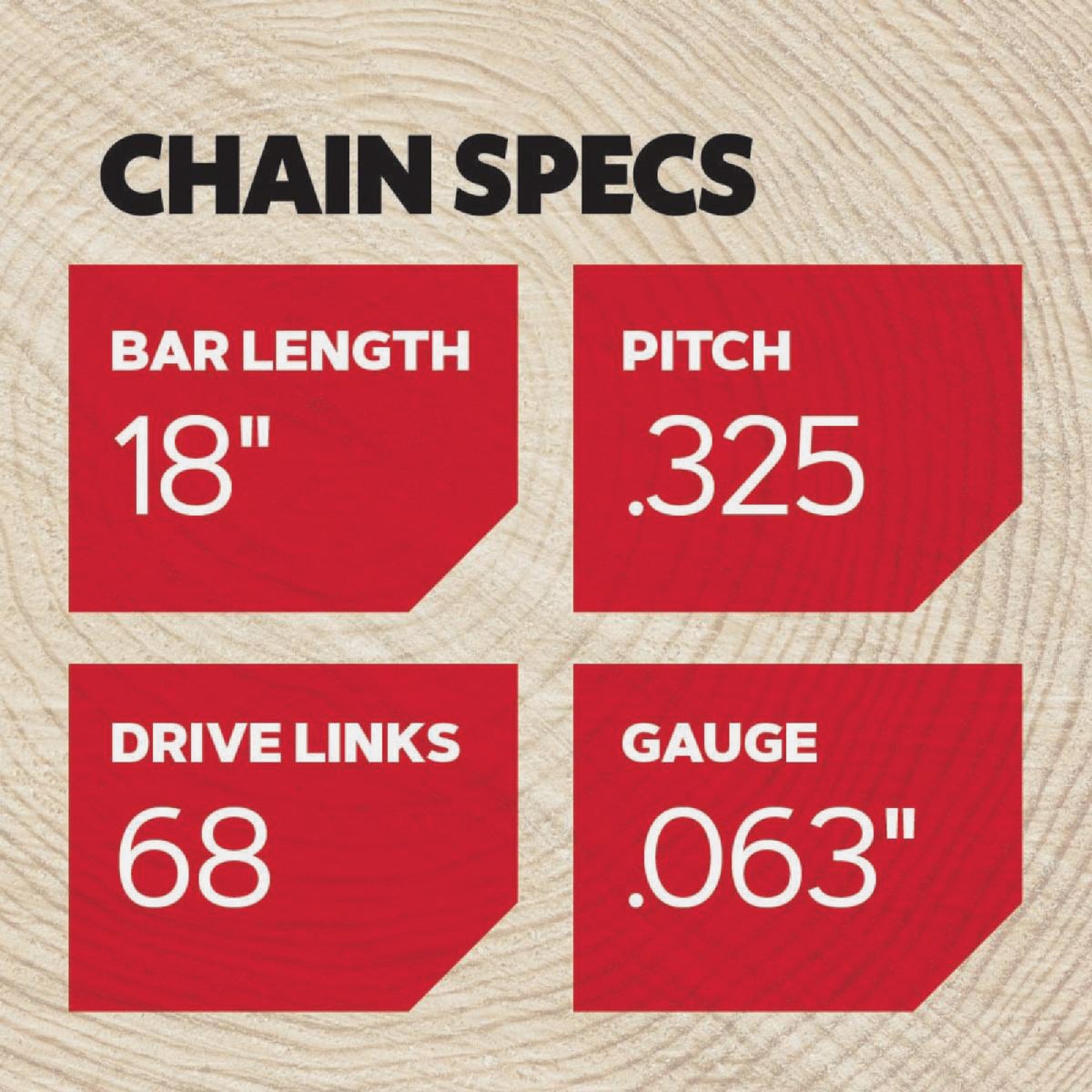 Oregon ControlCut 18 In. 68-Link Chainsaw Chain Image 5