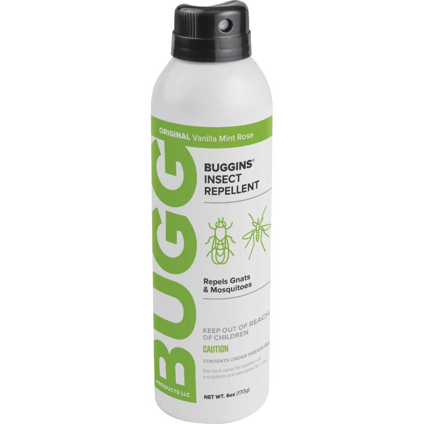 Bugg Buggins 6 Oz. 0% Deet Insect Repellent Image 1