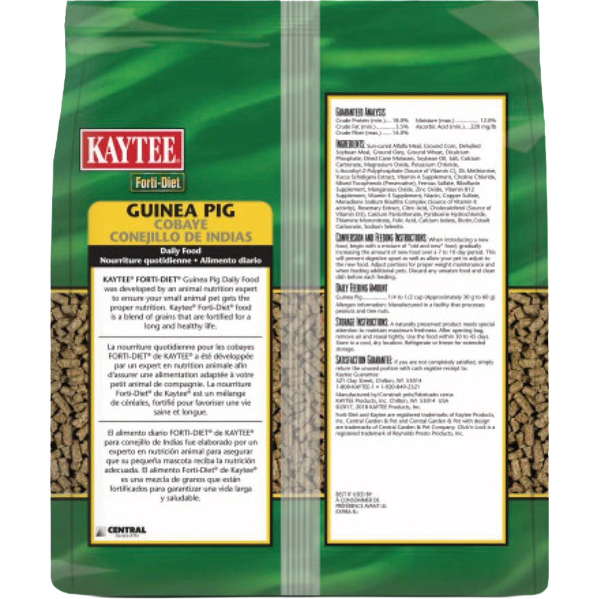 Kaytee Forti-Diet 5 Lb. Guinea Pig Food Image 2