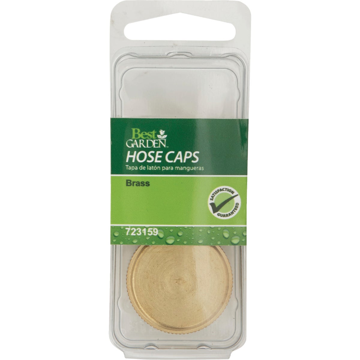 Best Garden Brass 5/8 In. Hose End Cap (2-Pack) Image 2