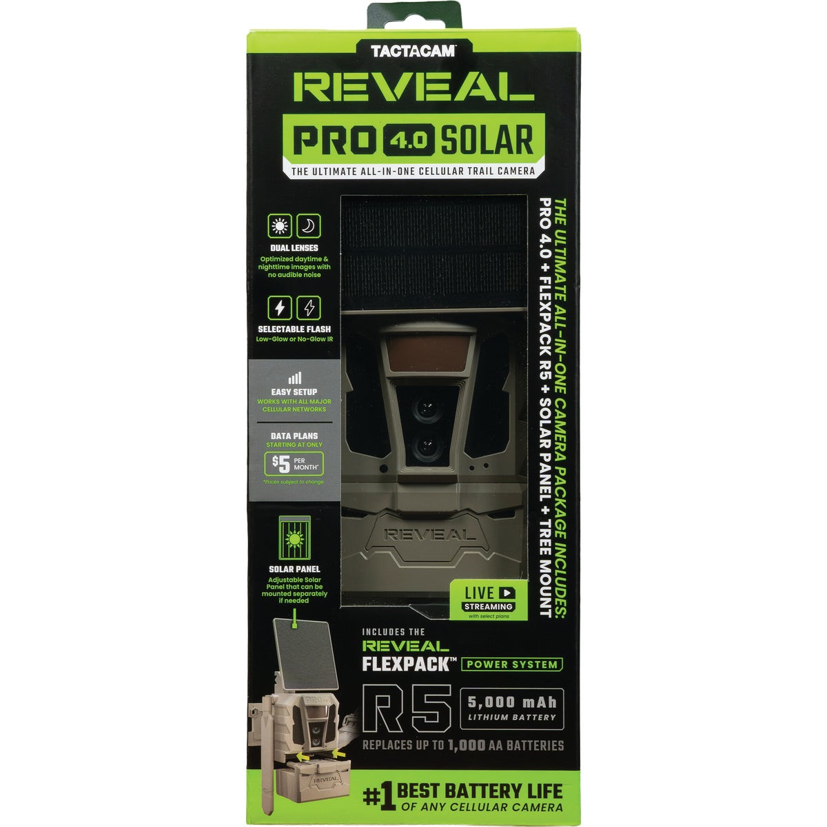 Tactacam Reveal Pro 4.0 Solar Cellular Trail Camera Image 4