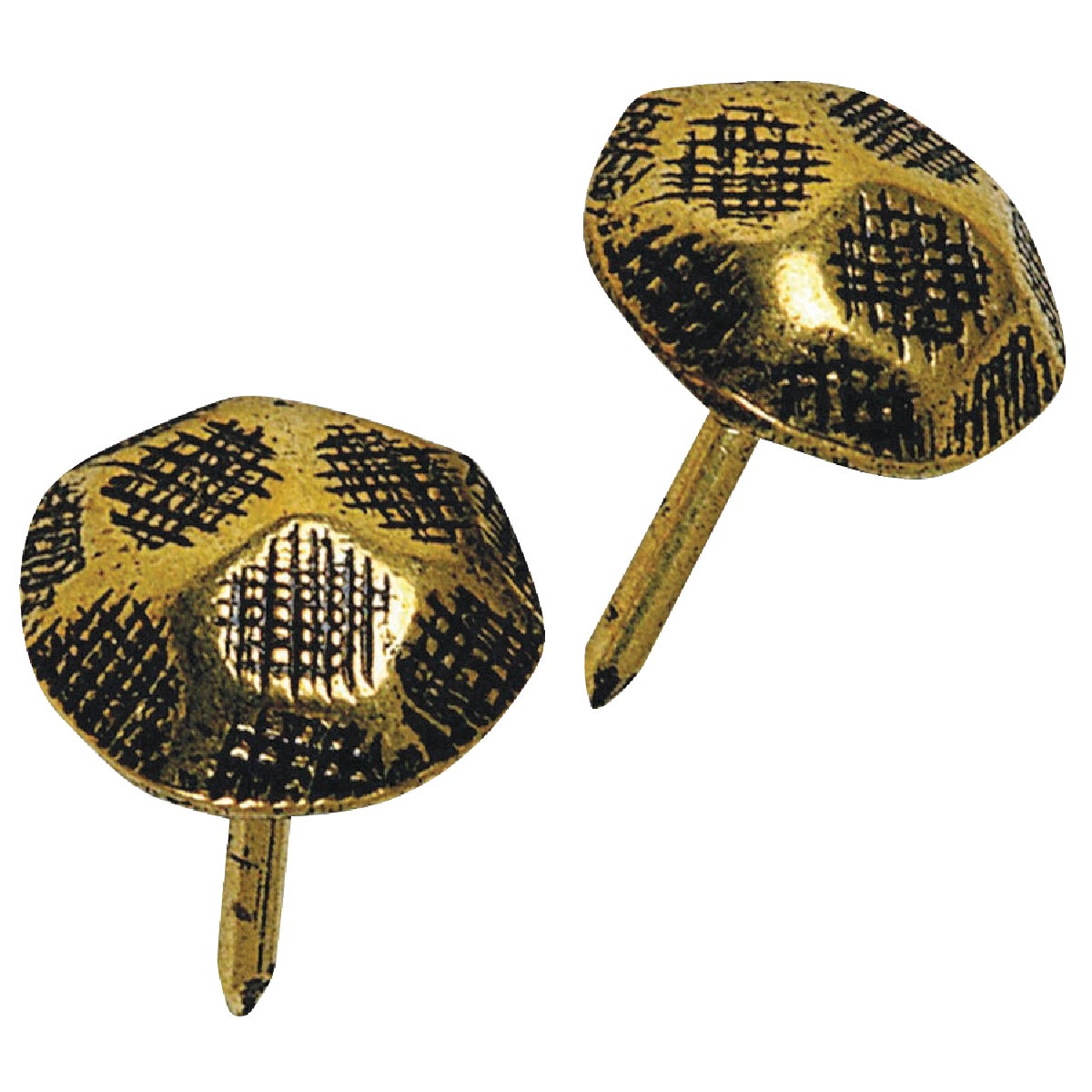 Hillman Fastener Corp Hammer Head Antique Brass Furniture Nail (25-Count)