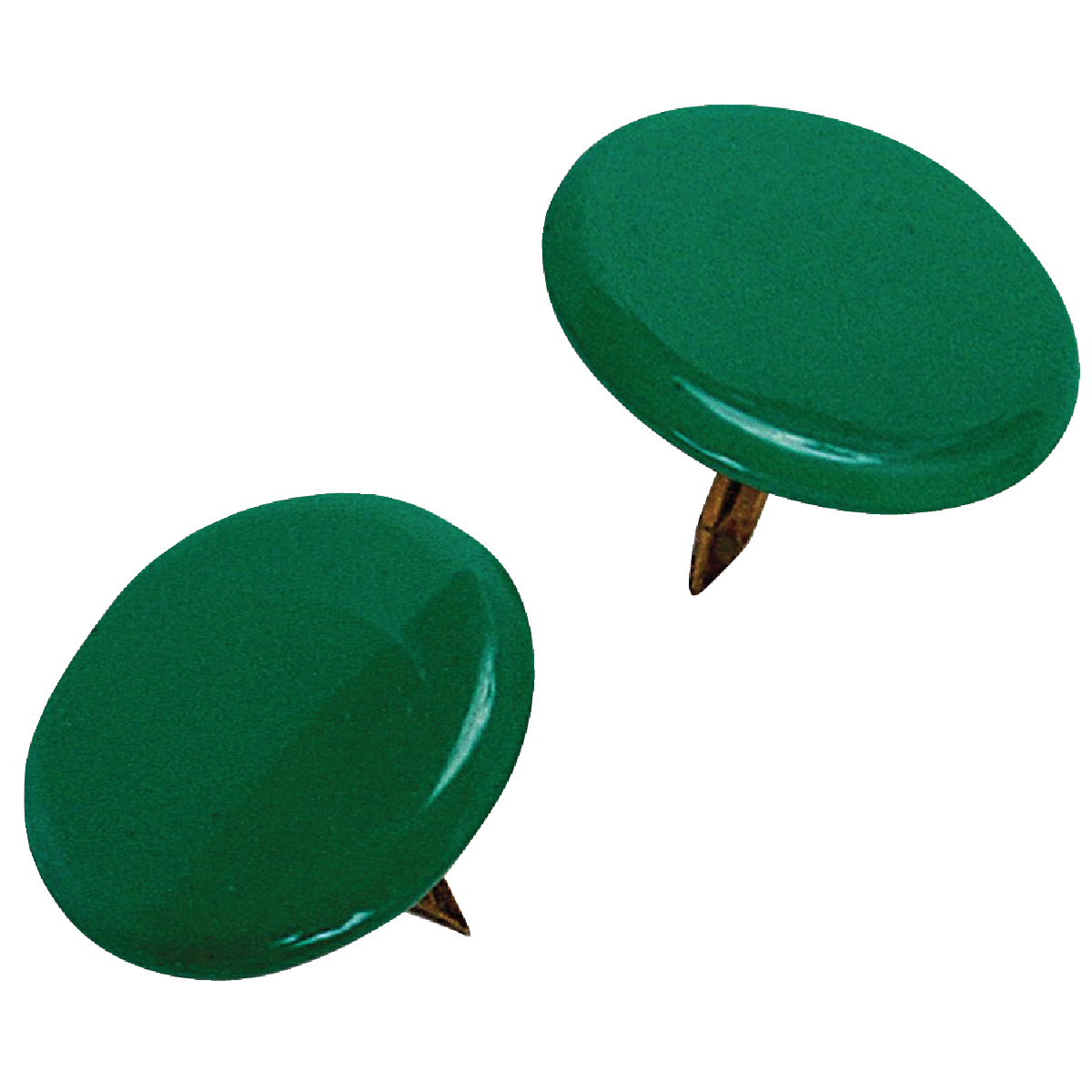 Hillman Anchor Wire Green 23/64 In. x 15/64 In. Thumb Tack (40-Count) Image 4