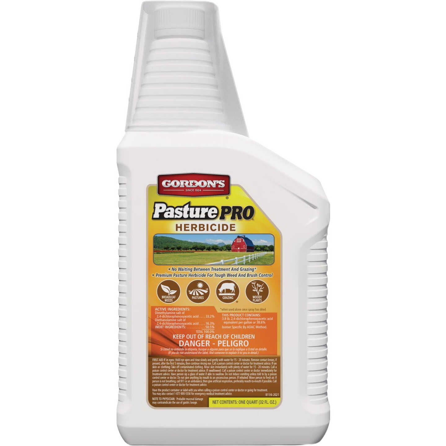 Gordon's Pasture Pro 1 Qt. Concentrate Herbicide Image 1