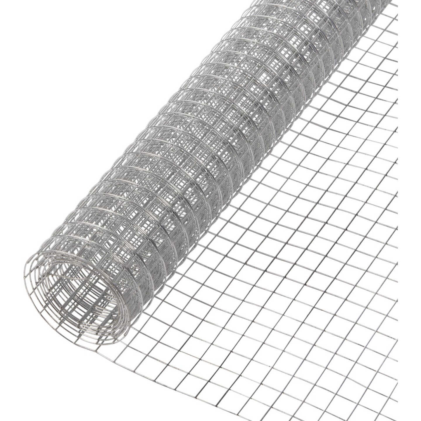 Agway Galvanized Steel 1/2 In. Mesh 4 Ft. x 25 Ft. 19-Gauge Hardware Cloth Image 1