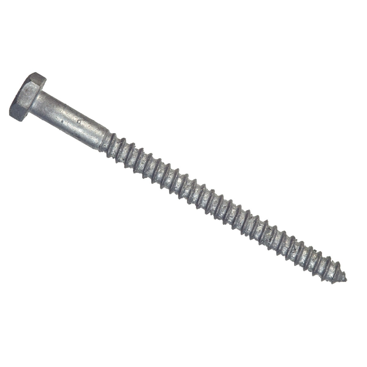 Hillman 1/4 In. x 2-1/2 In. Galvanized Hex Lag Screw (100-Count)