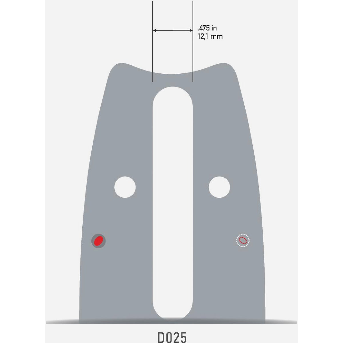 Oregon AdvanceCut 20 In. 81 Drive Links Bar & L81 Chain Replacement Combo Image 3