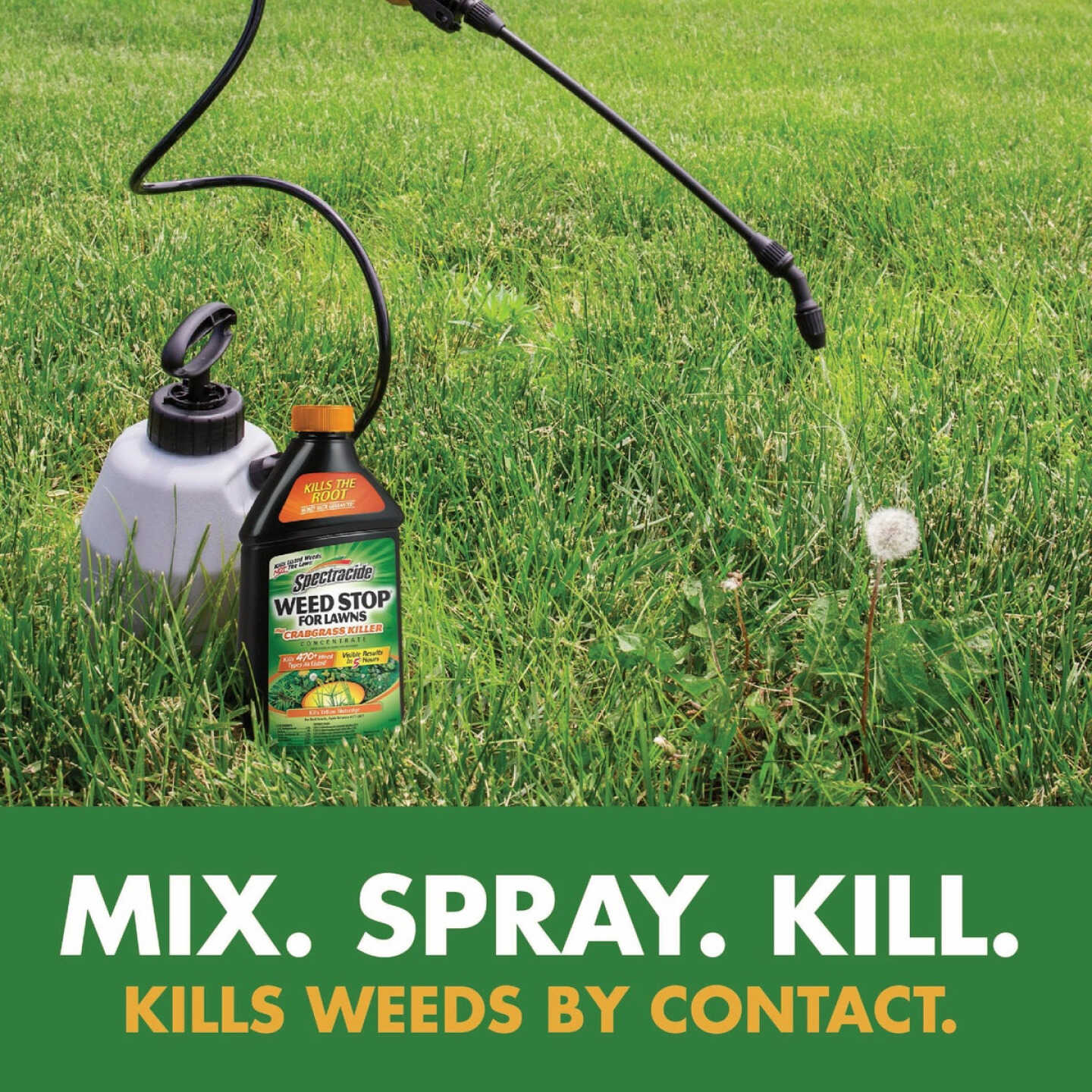Spectracide 32 Oz. Weed Stop For Lawns Plus Crabgrass Killer Concentrate Image 2